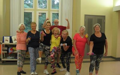 Come experience the benefits of exercise in an enjoyable group setting at the Anderson Township Senior Center. 